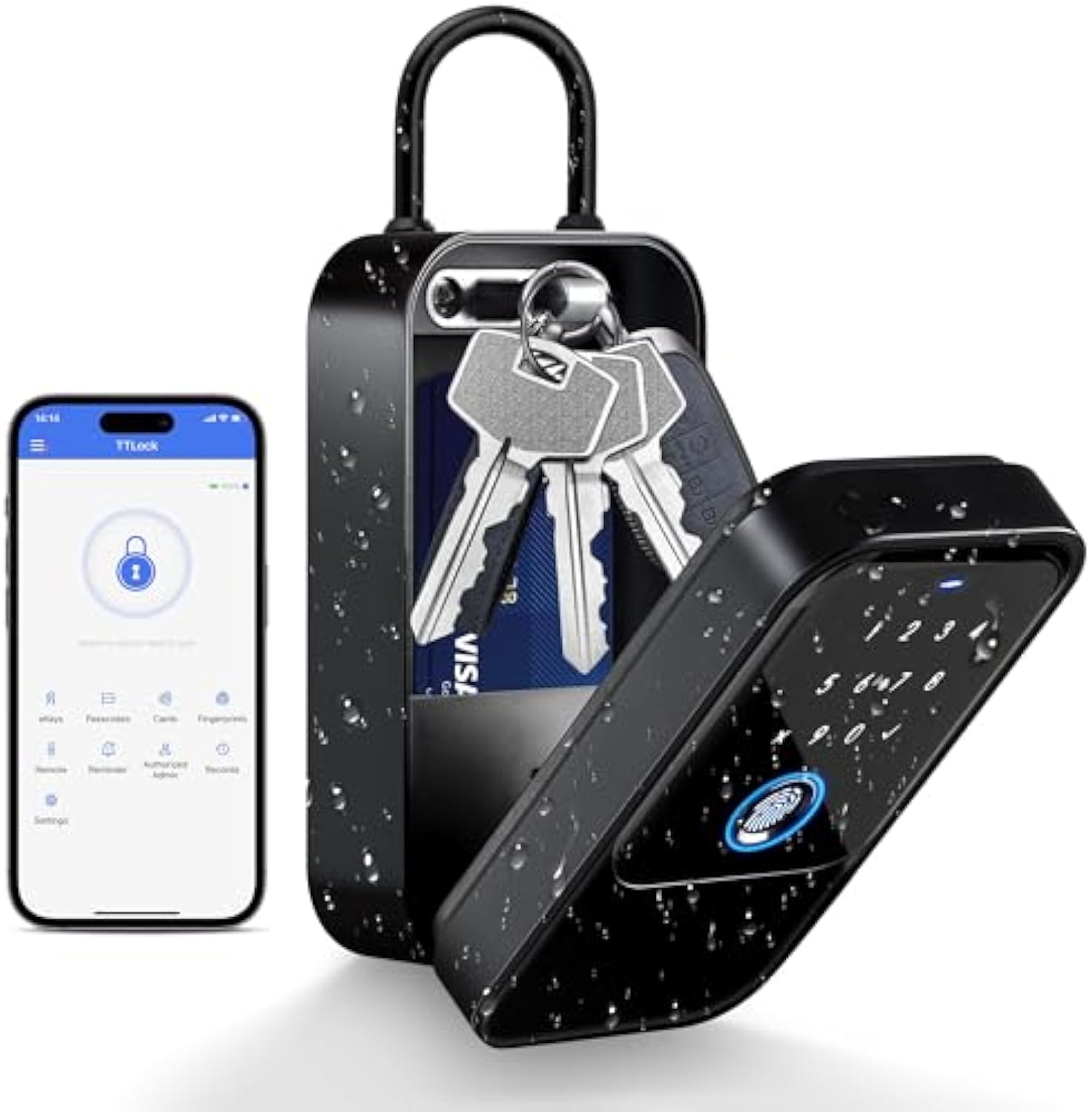 Safe Box Digital - TTlock 스마트 키 잠금 박스, 홈