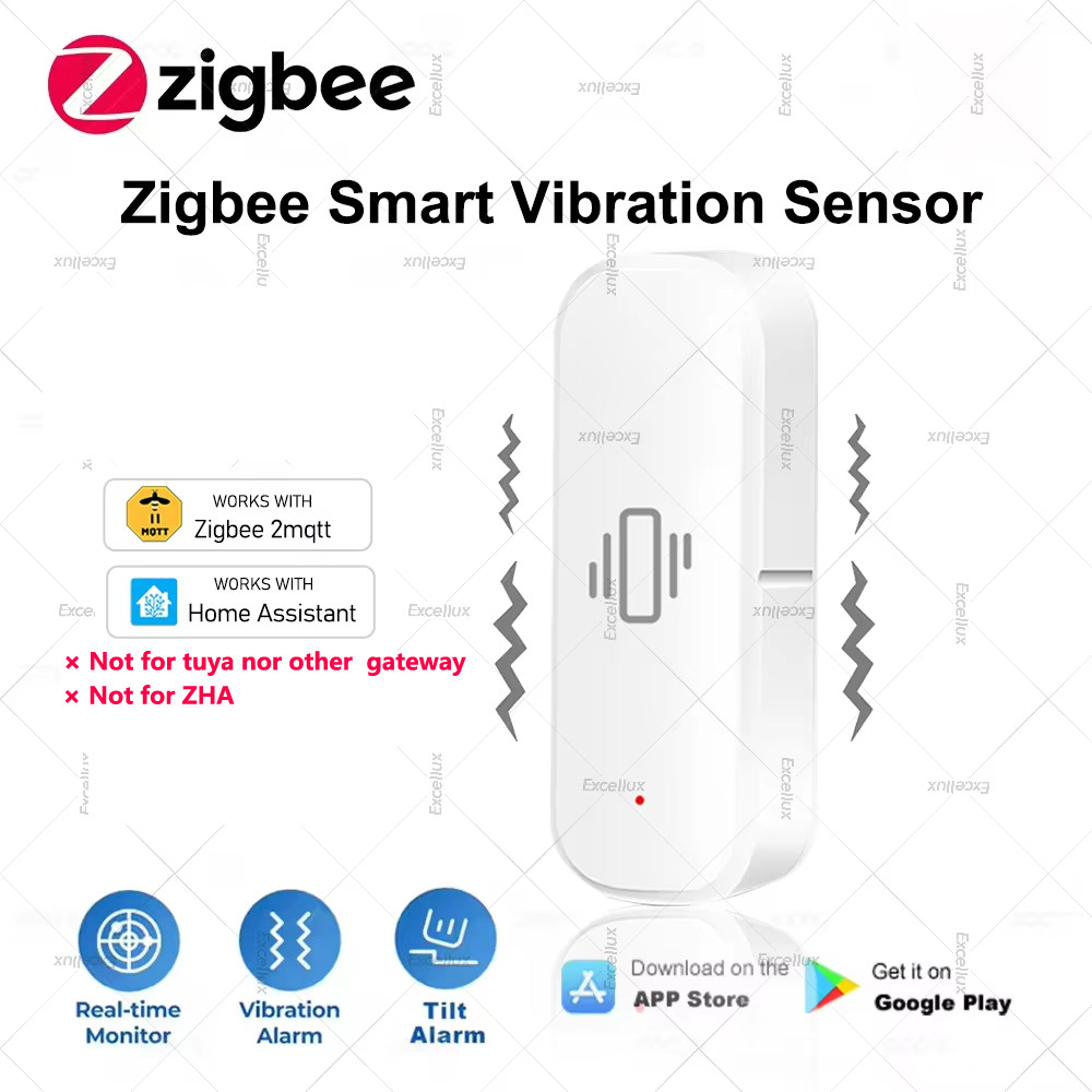 Home Security With Monitoring - Zigbee 스마트 진동 센서 홈 보안