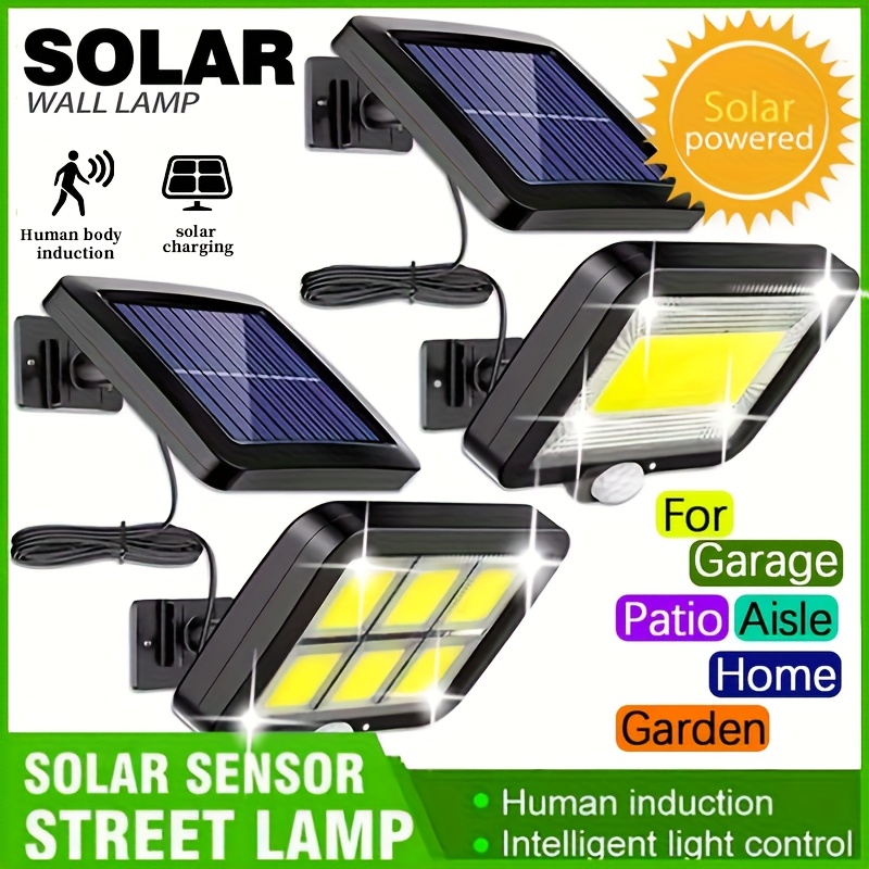 Home Security Flood Lights - LED 태양광 분리형 벽등 야외 방수