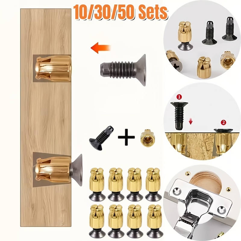 Door Reinforcer Kit - 10/30/50 세트 재사용 가능한 힌지 수리