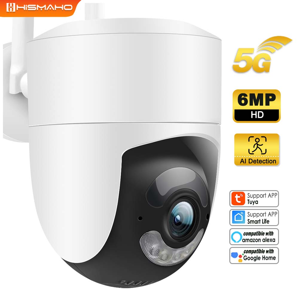 Home Security Google Camera - Tuya IP 카메라 5G WIFI 6MP