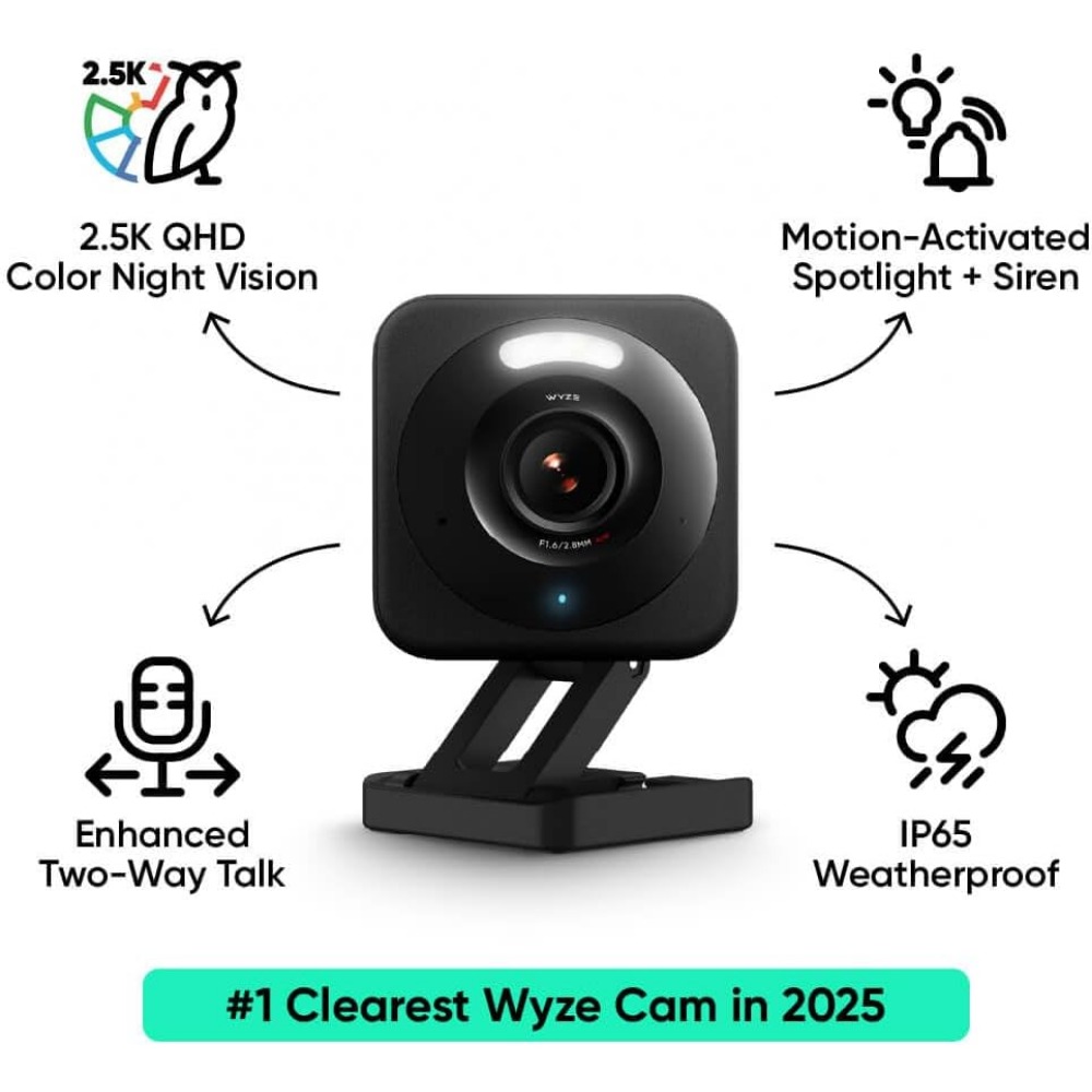 최신 모델 2.5K AI 보안 카메라, 실내/실외, 가 - Home Security Cameras No Subscription 리뷰 및 가격