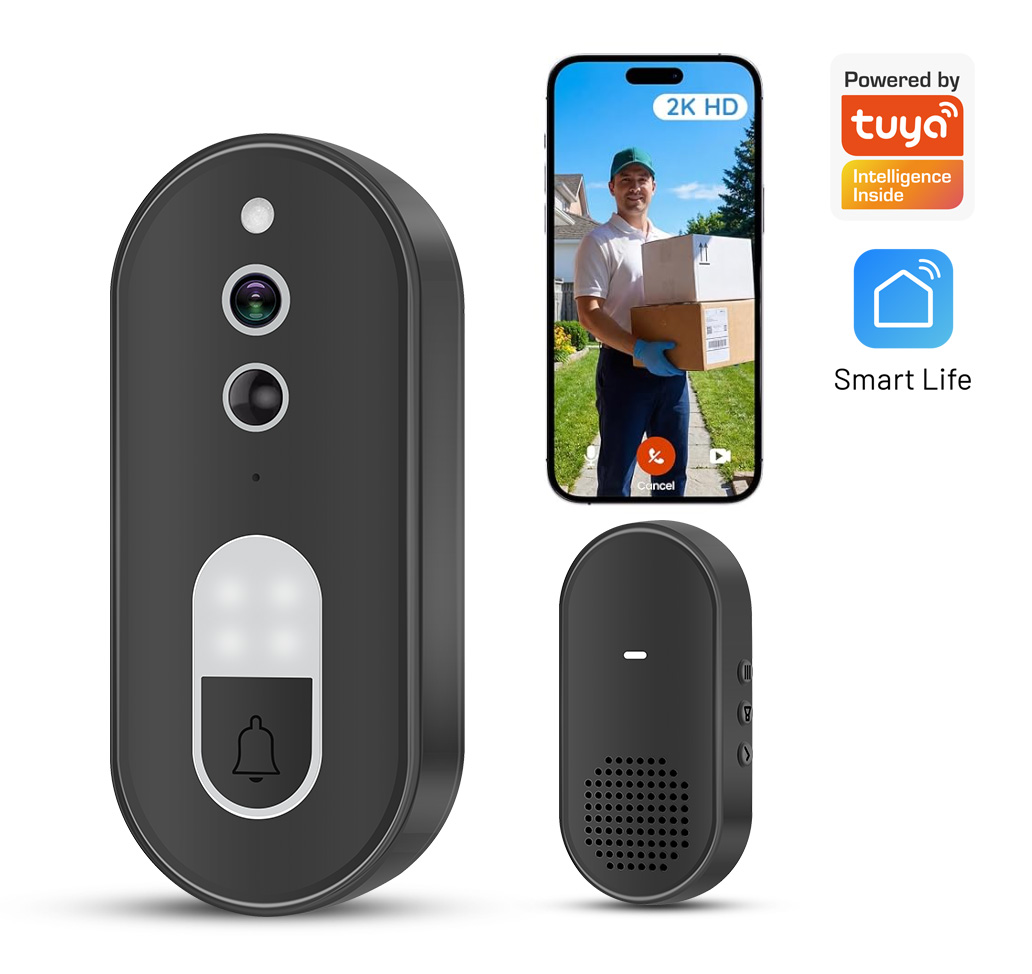 Tuya 1080P HD 무선 WiFi 비디오 초인종  - Home Security Google Camera 리뷰 및 가격