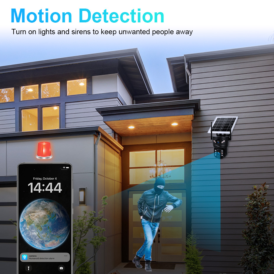 KERUI 6MP 4G SIM WiFi 태양광 카메라  - Home Security No Wifi 리뷰 및 가격