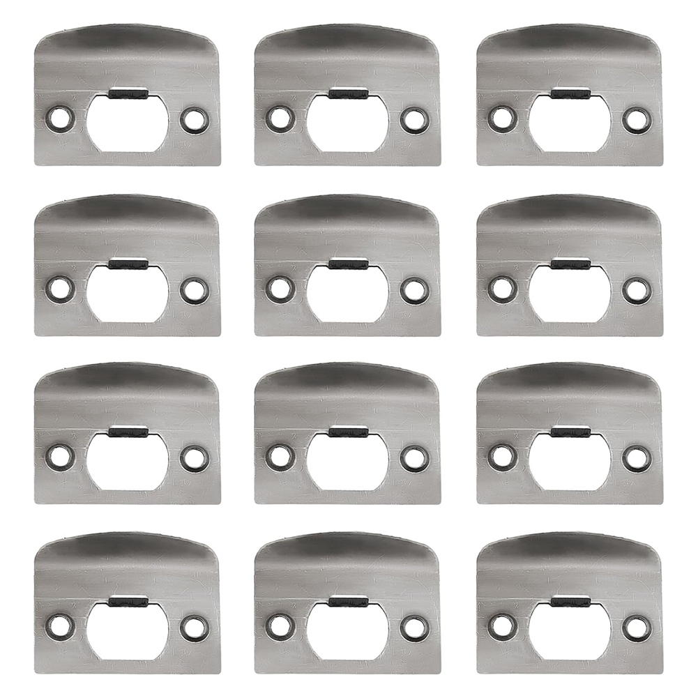 AT51-12 PCS 도어 스트라이크 플레이트, 블랙  - Door Reinforcer Kit 리뷰 및 가격