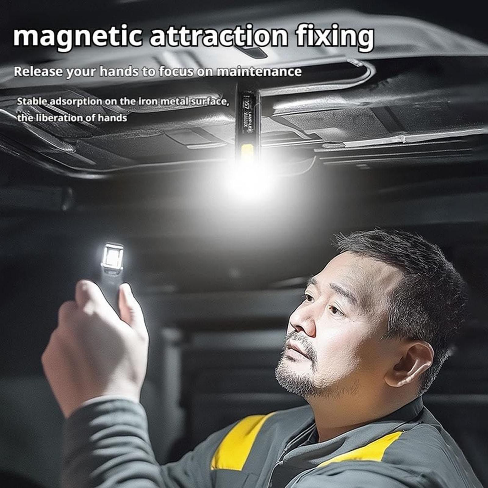 LED COB 손전등 타입 C 충전식 800mAh 휴대 - Home Security Flood Lights 리뷰 및 가격