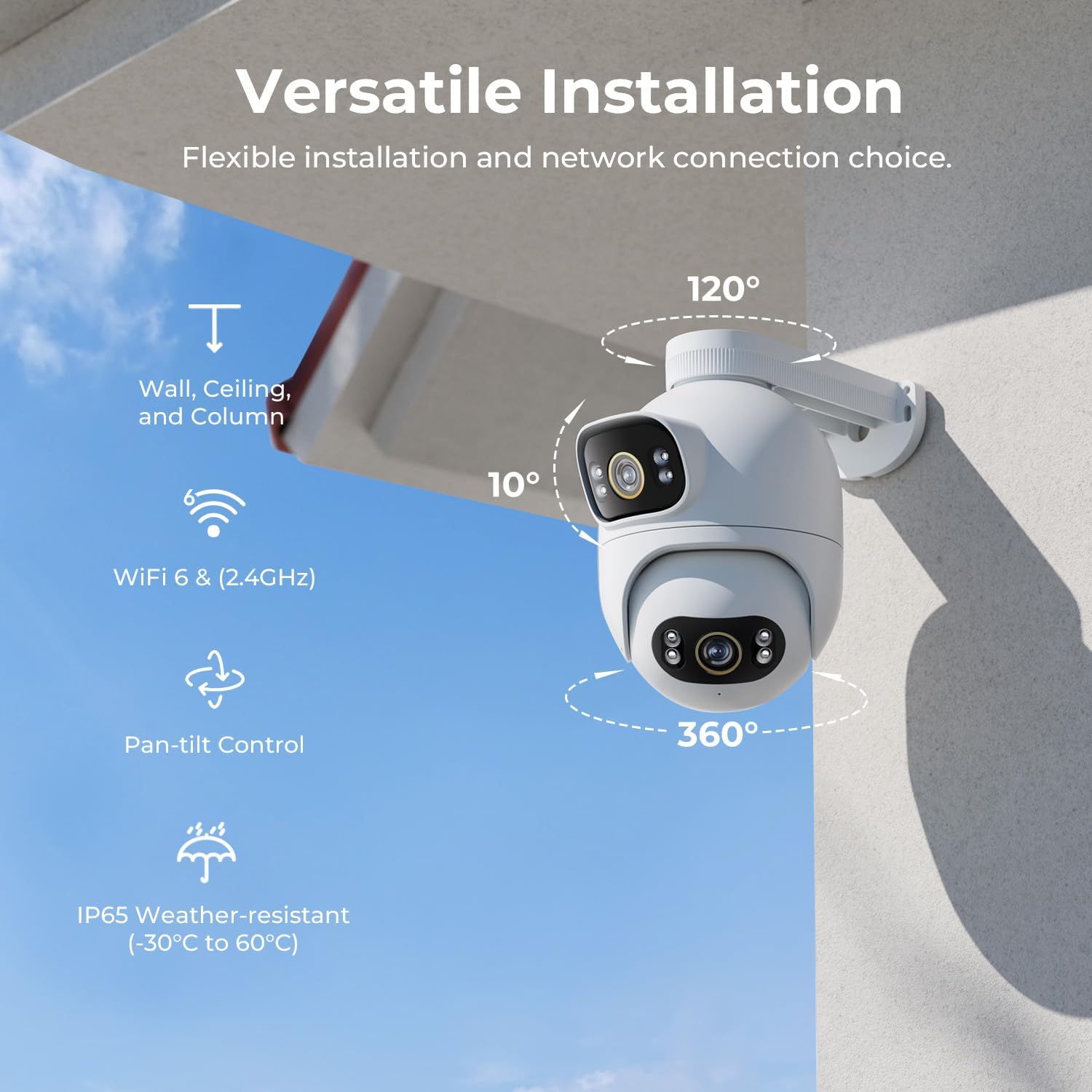 IMILAB EC6 듀얼 3K+3K WiFi 홈 보안  - Home Security Flood Lights 리뷰 및 가격