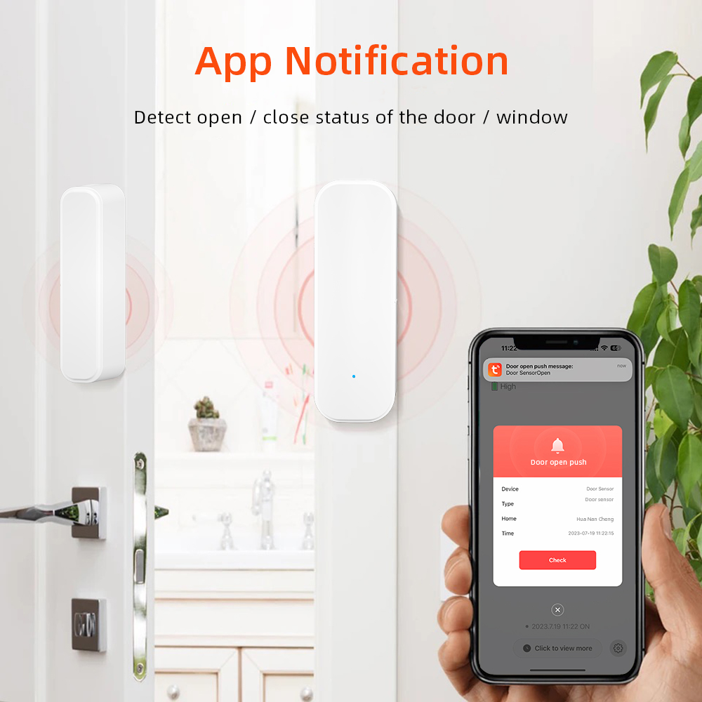 Tuya WiFi Zigbee 창문 센서(배터리 포함) - Home Security Battery 리뷰 및 가격