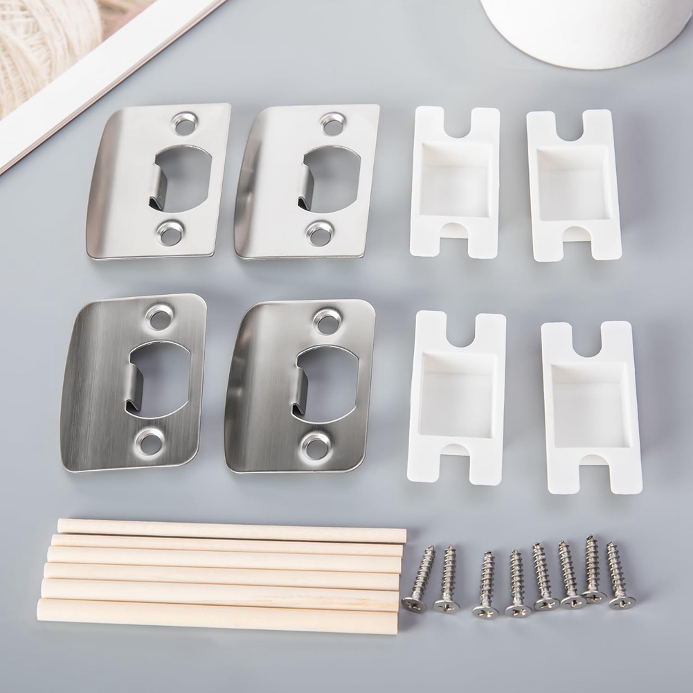 4팩 도어 래치 스트라이크 플레이트-스테인레스 스틸 도 - Door Reinforcer Kit 리뷰 및 가격