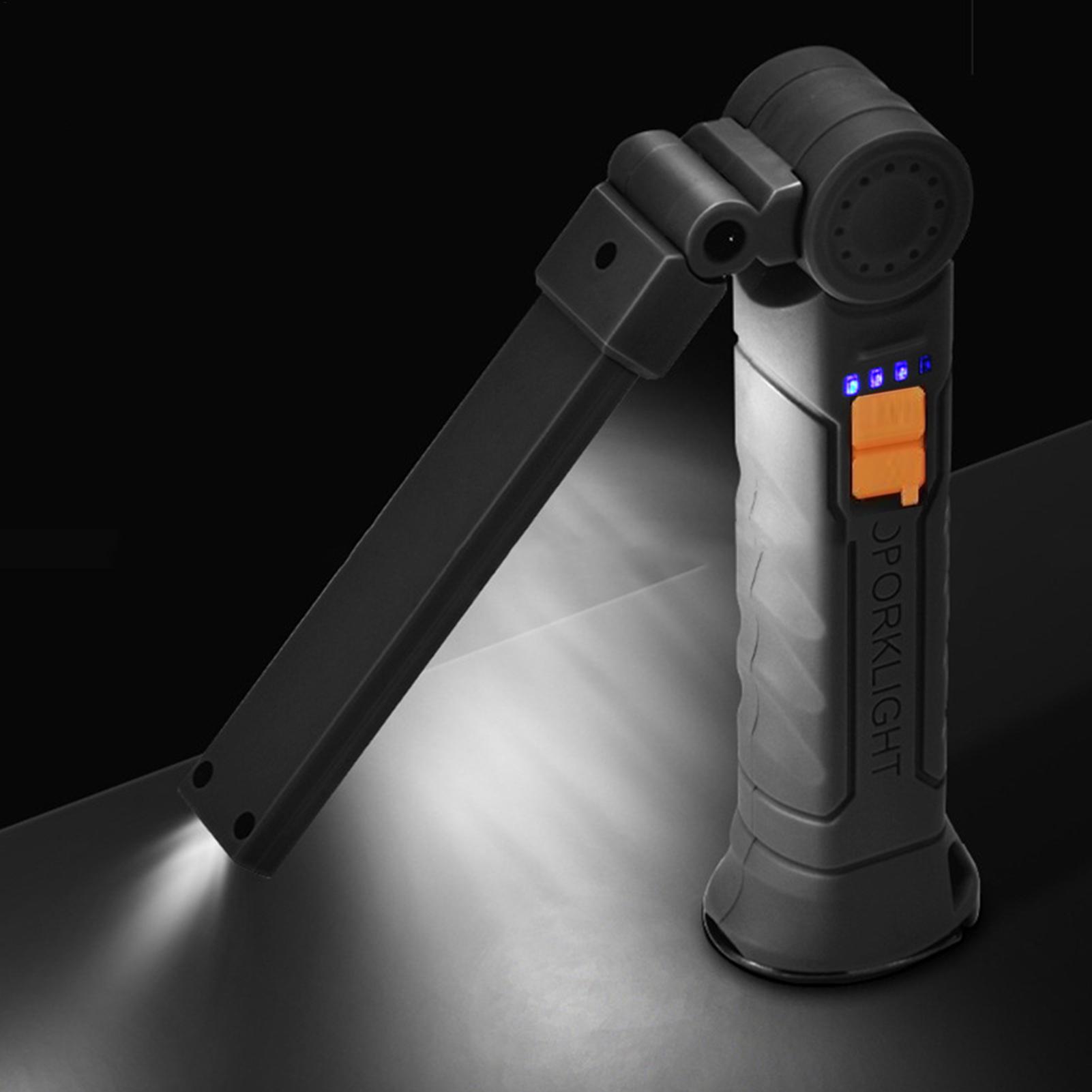 충전식 LED 손전등 작업등, 자석 및 후크 포함, 작 - Home Security Flood Lights 리뷰 및 가격