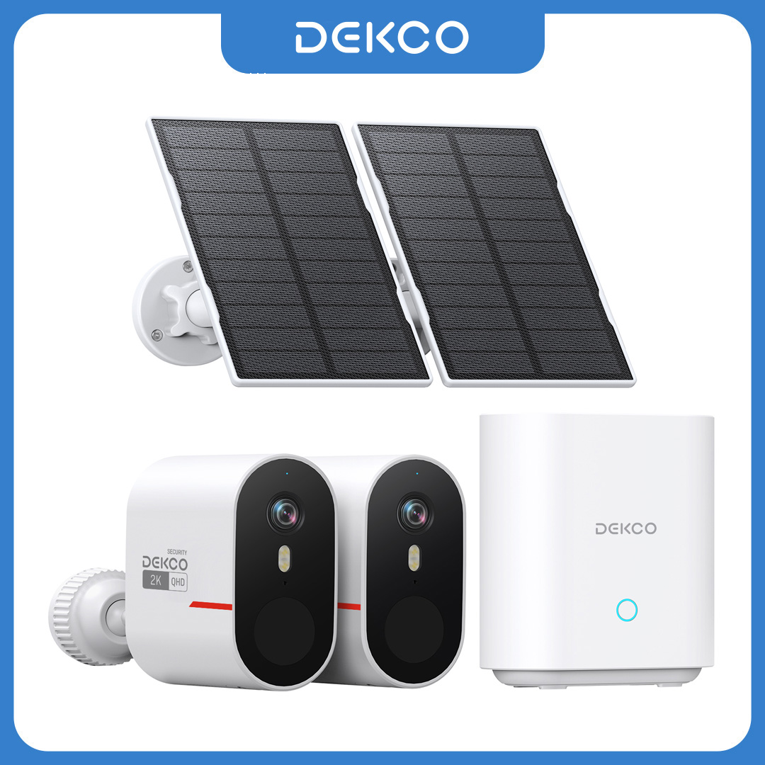 덱코 3MP WiFi 태양광 카메라 시스템 2채널 키트 - Home Security No Wifi 리뷰 및 가격