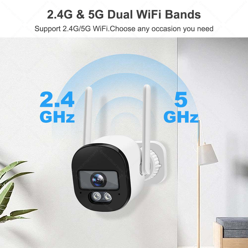 투야 불릿 보안 카메라, 2.4G, 5G 와이파이, 2 - Home Security Google Camera 리뷰 및 가격
