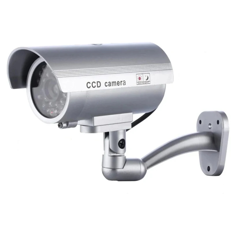 시뮬레이션 가짜 총알 카메라 모형 카메라 야외 LED  - Home Security Tech 리뷰 및 가격