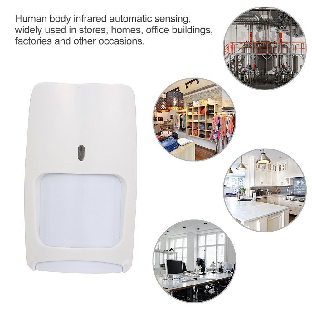 유선 듀얼 테크 적외선 모션 마이크로파 감지기, 벽걸이 - Home Security Tech 리뷰 및 가격