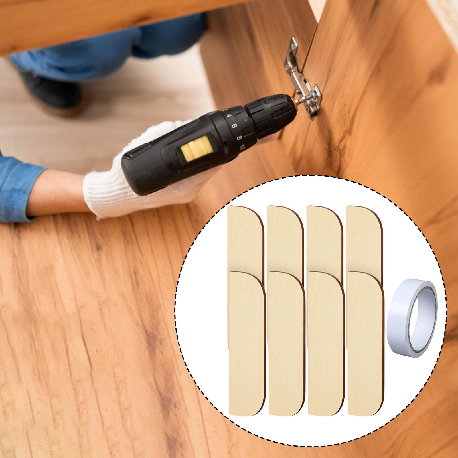 접착 테이프가 포함된 목재 힌지 수리 패널 키트, 캐비 - Door Reinforcer Kit 리뷰 및 가격