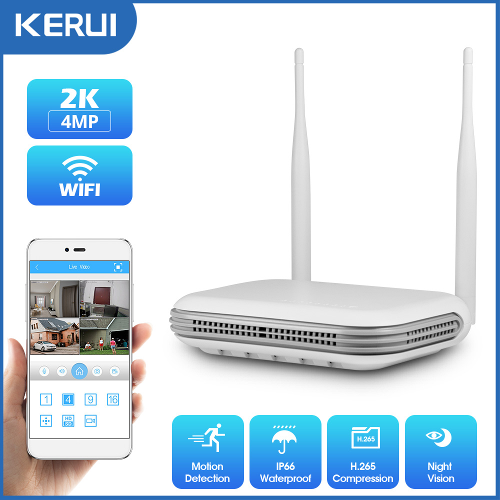 KERUI 2K 3K 4MP 8CH NVR WIFI O - Home Security With Monitoring 리뷰 및 가격