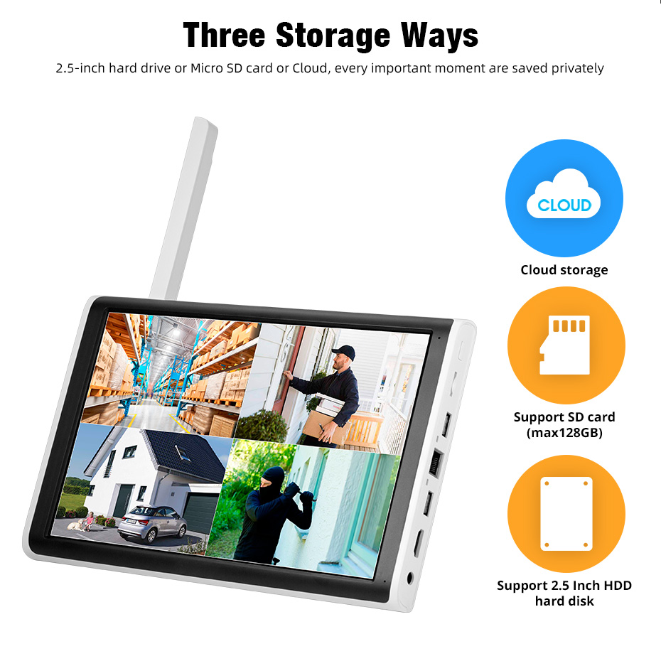 KERUI 2K 3K 4MP 8CH NVR WIFI O - Home Security With Monitoring 리뷰 및 가격