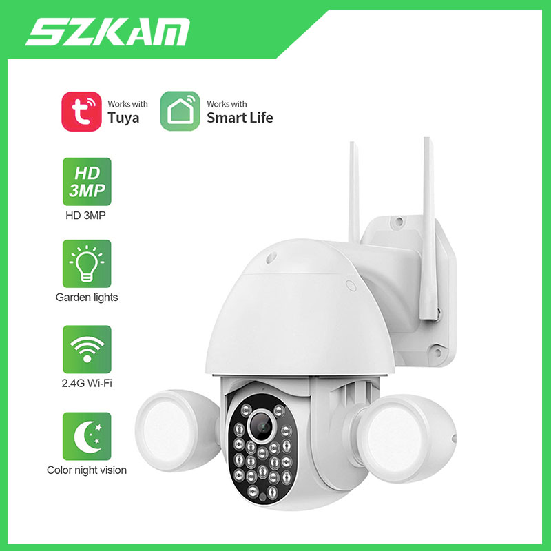 Tuya Smartlife APP 스마트 조명 3MP  - Home Security Flood Lights 리뷰 및 가격