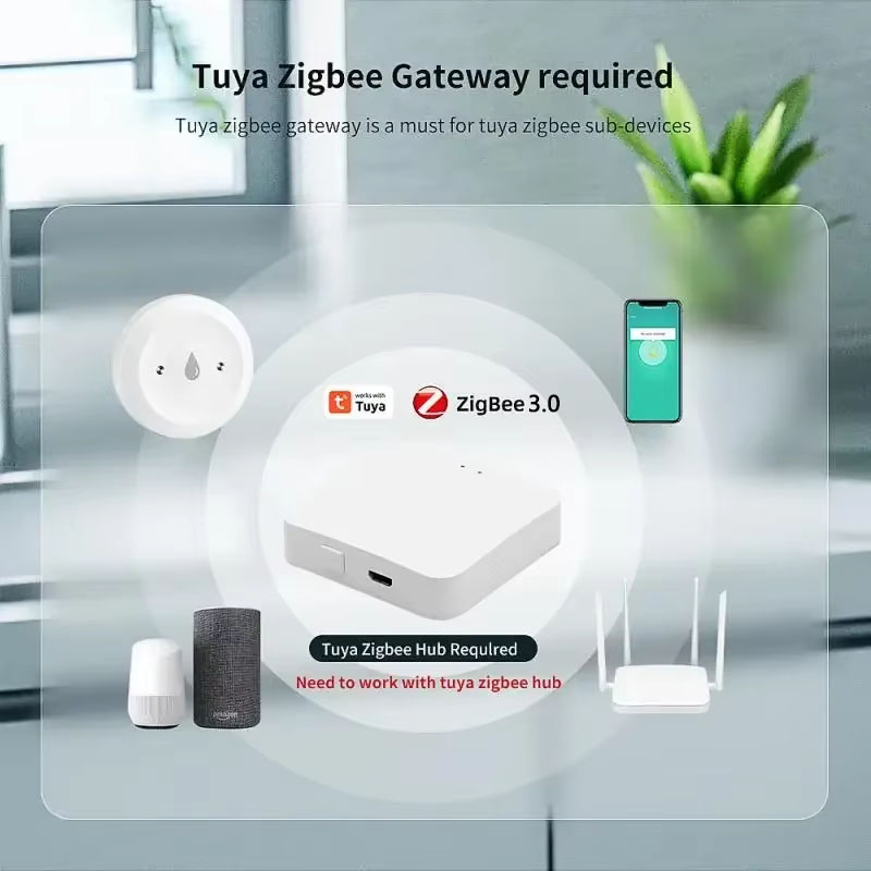 Tuya ZigBee 3.0 스마트 누수 센서 오버플로 - Home Security With Monitoring 리뷰 및 가격
