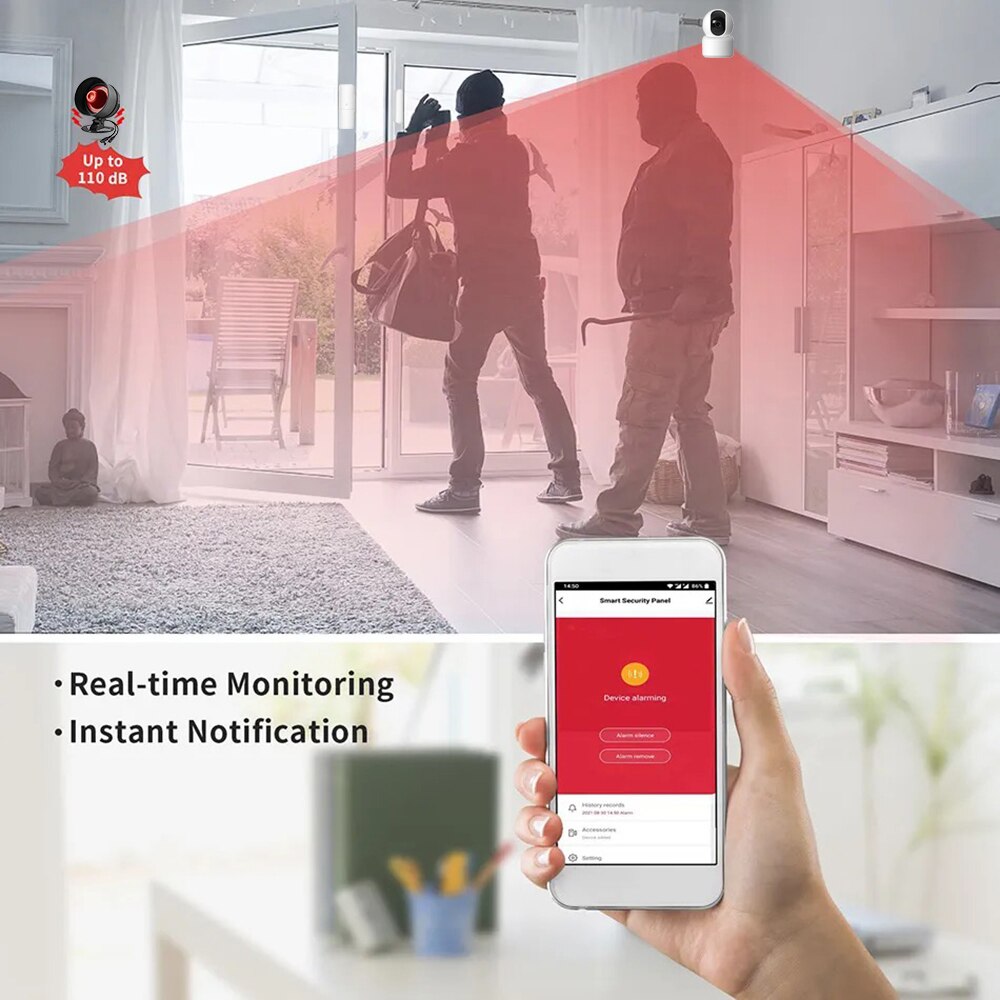 ONENUO 투야 와이파이 알람 사이렌 라우드 사운드  - Home Security No Wifi 리뷰 및 가격