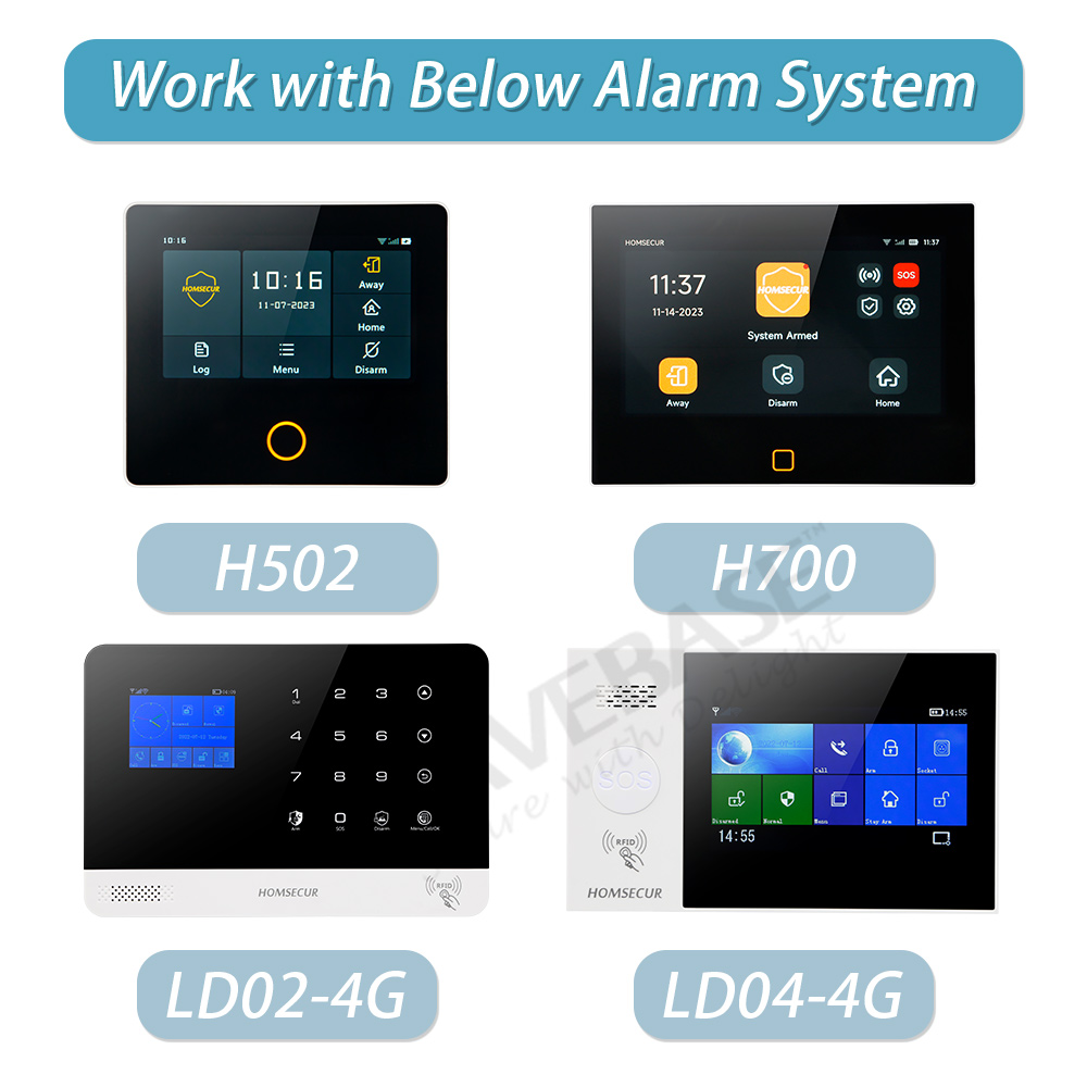 HOMSECUR 4G WIFI 스마트 홈 보안 경보 도 - Home Security With Monitoring 리뷰 및 가격