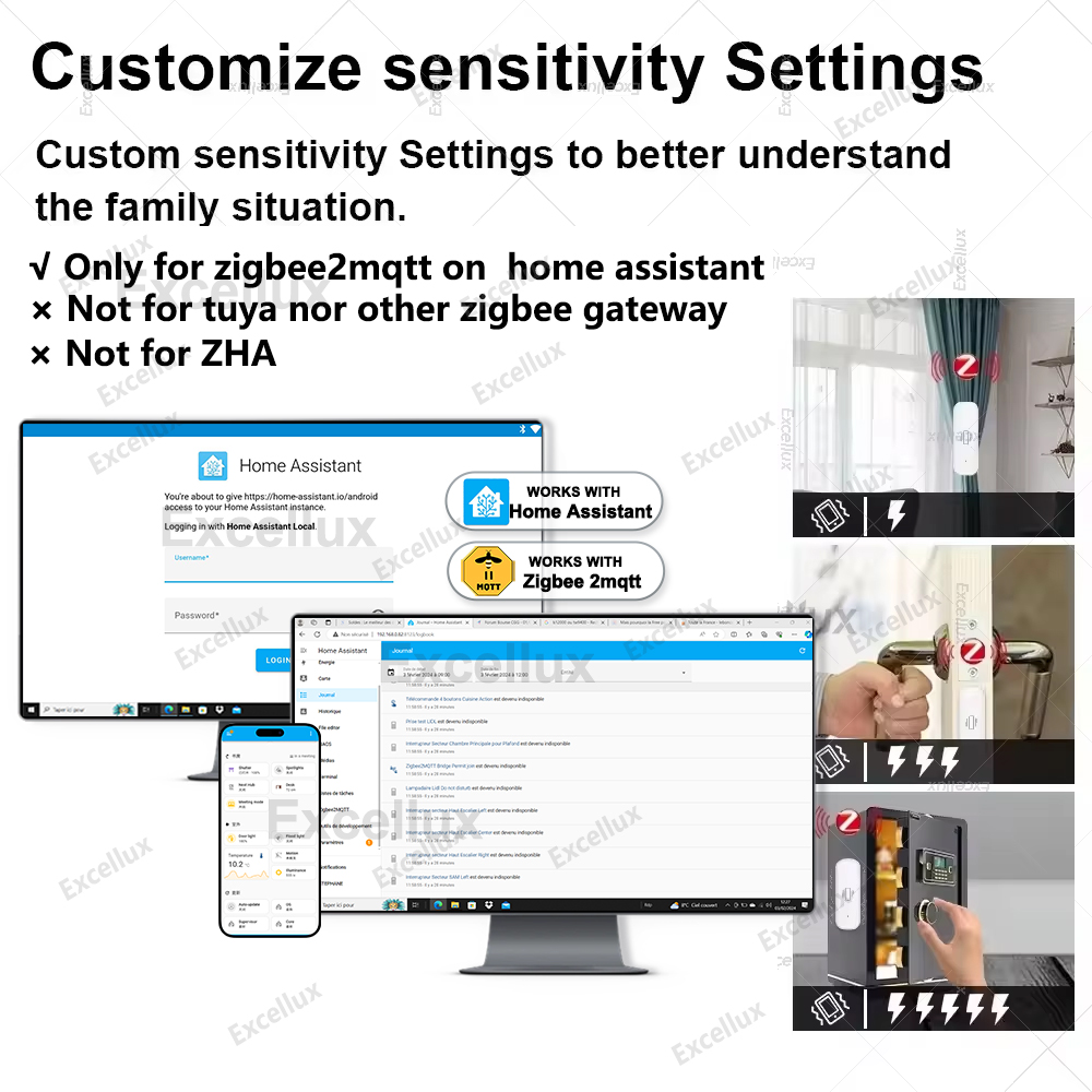 Zigbee 스마트 진동 센서 홈 보안 보호 실시간 모 - Home Security With Monitoring 리뷰 및 가격