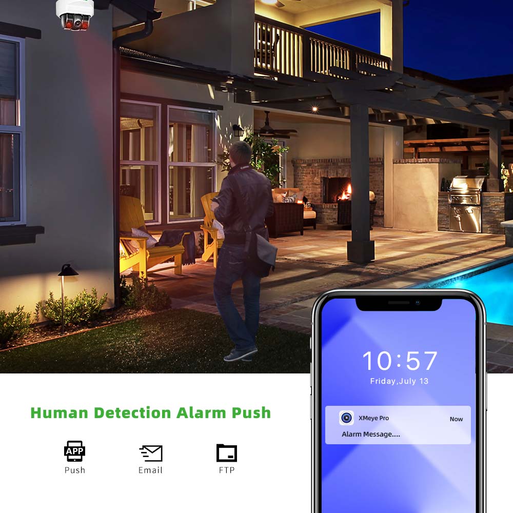 C GC PB 4MP POE IP 카메라, 내장 마이크 - Home Security With Monitoring 리뷰 및 가격