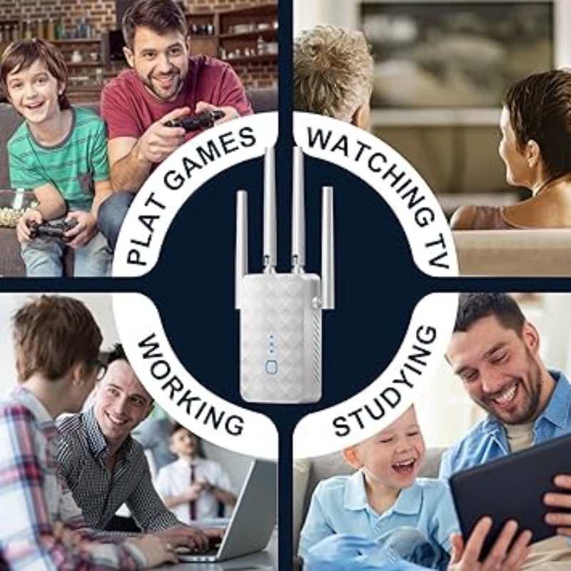 1200Mbps WiFi 리피터 무선 2.4G/5GHz - Home Security No Wifi 리뷰 및 가격
