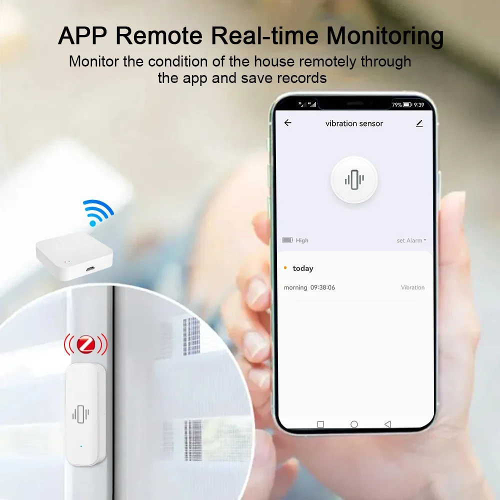 투야 와이파이 지그비 스마트 진동 센서, 홈 보안 보호 - Home Security With Monitoring 리뷰 및 가격