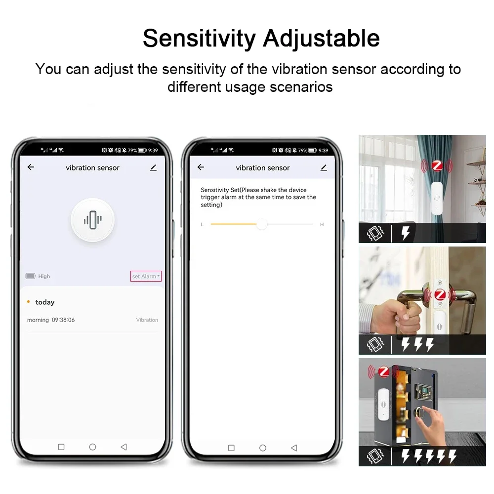 투야 와이파이 지그비 스마트 진동 센서, 홈 보안 보호 - Home Security With Monitoring 리뷰 및 가격
