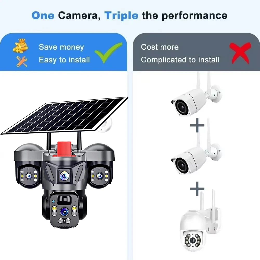 KERUI 야외 PTZ 6MP 4G SIM WIFI 태 - Home Security No Wifi 리뷰 및 가격