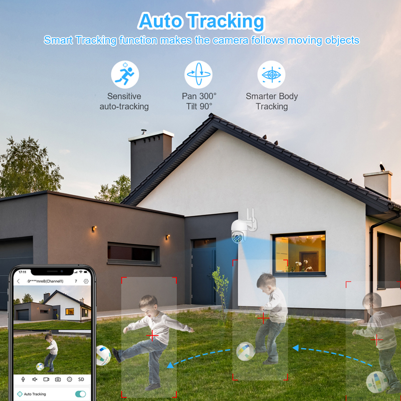 Smar 3MP 무선 CCTV 보안 카메라 시스템 PT - Home Security No Wifi 리뷰 및 가격