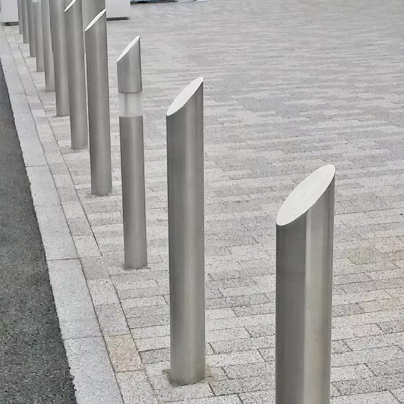공공 교통 안전 볼라드 보호용 보안 주차 스테인리스 스 - Home Security Bollards 리뷰 및 가격