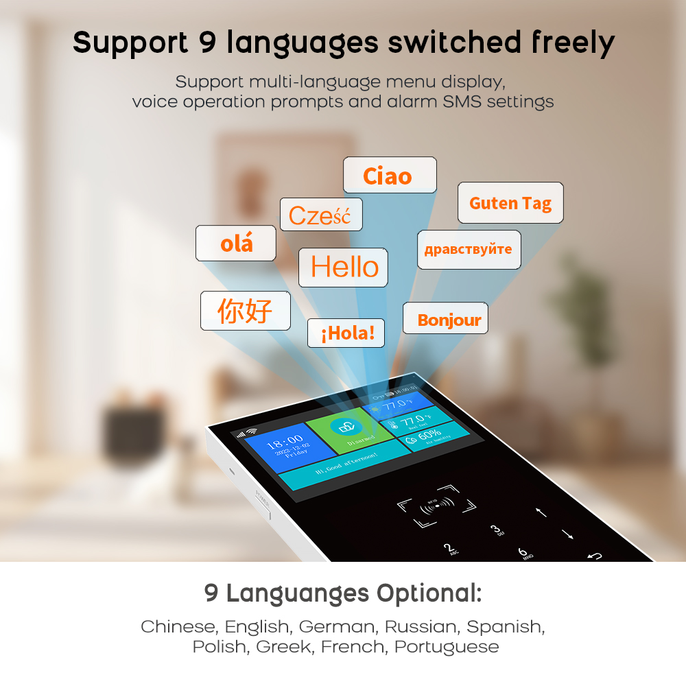 4G GSM WiFi 알람 시스템, 투야 스마트 홈 보 - Home Security No Wifi 리뷰 및 가격